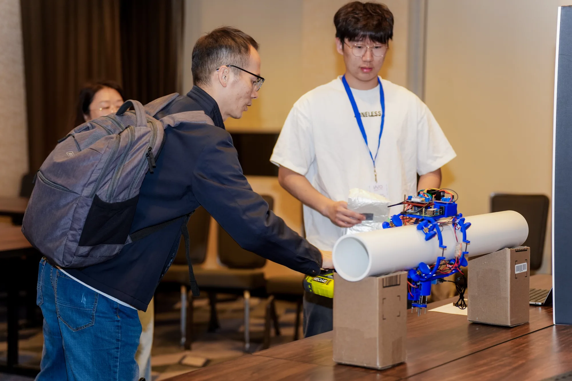 Participants preparing for competition day, photo 11