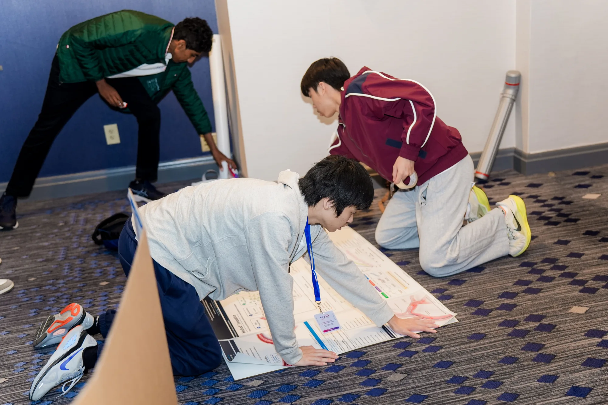Participants preparing for competition day, photo 4
