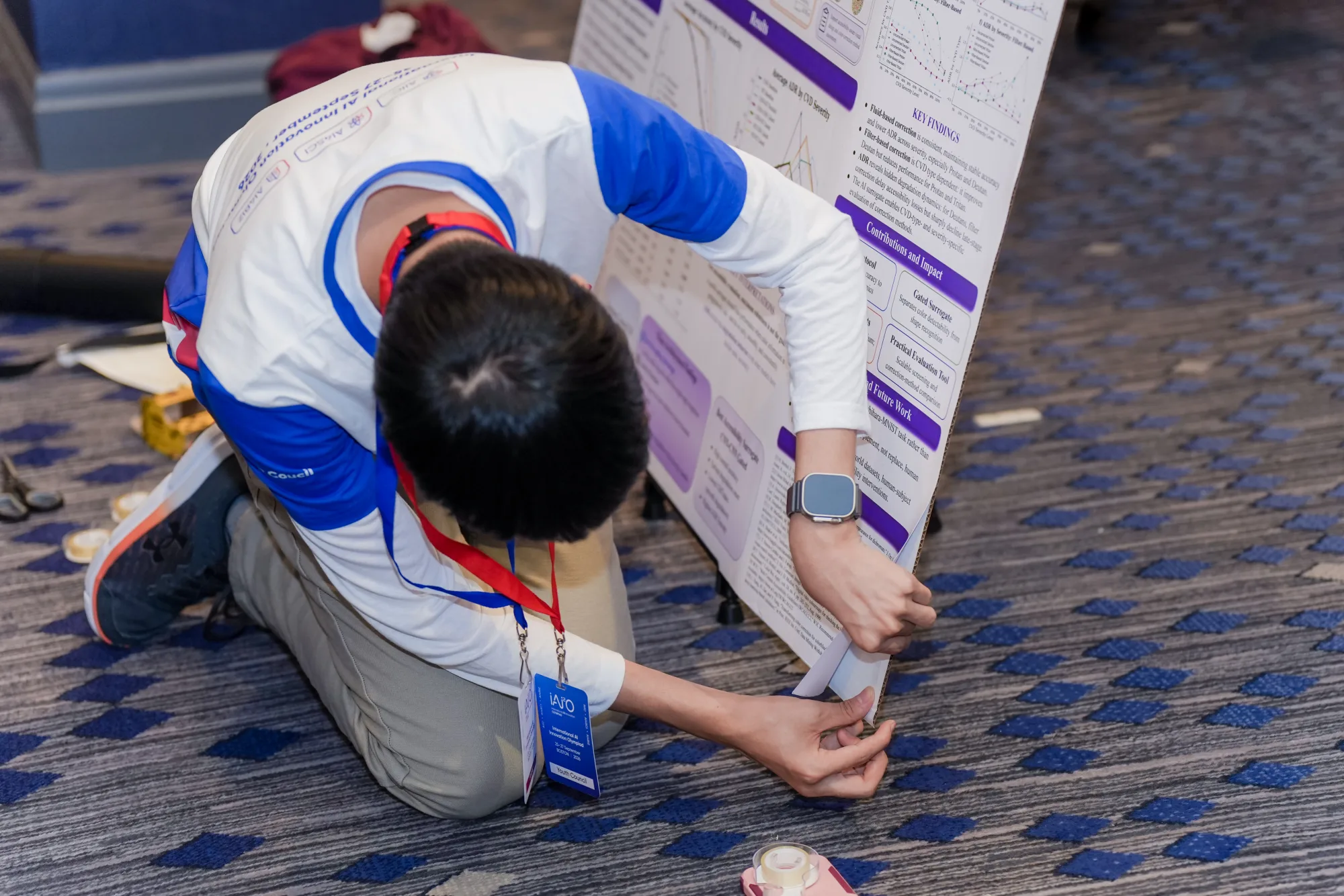 Participants preparing for competition day, photo 7
