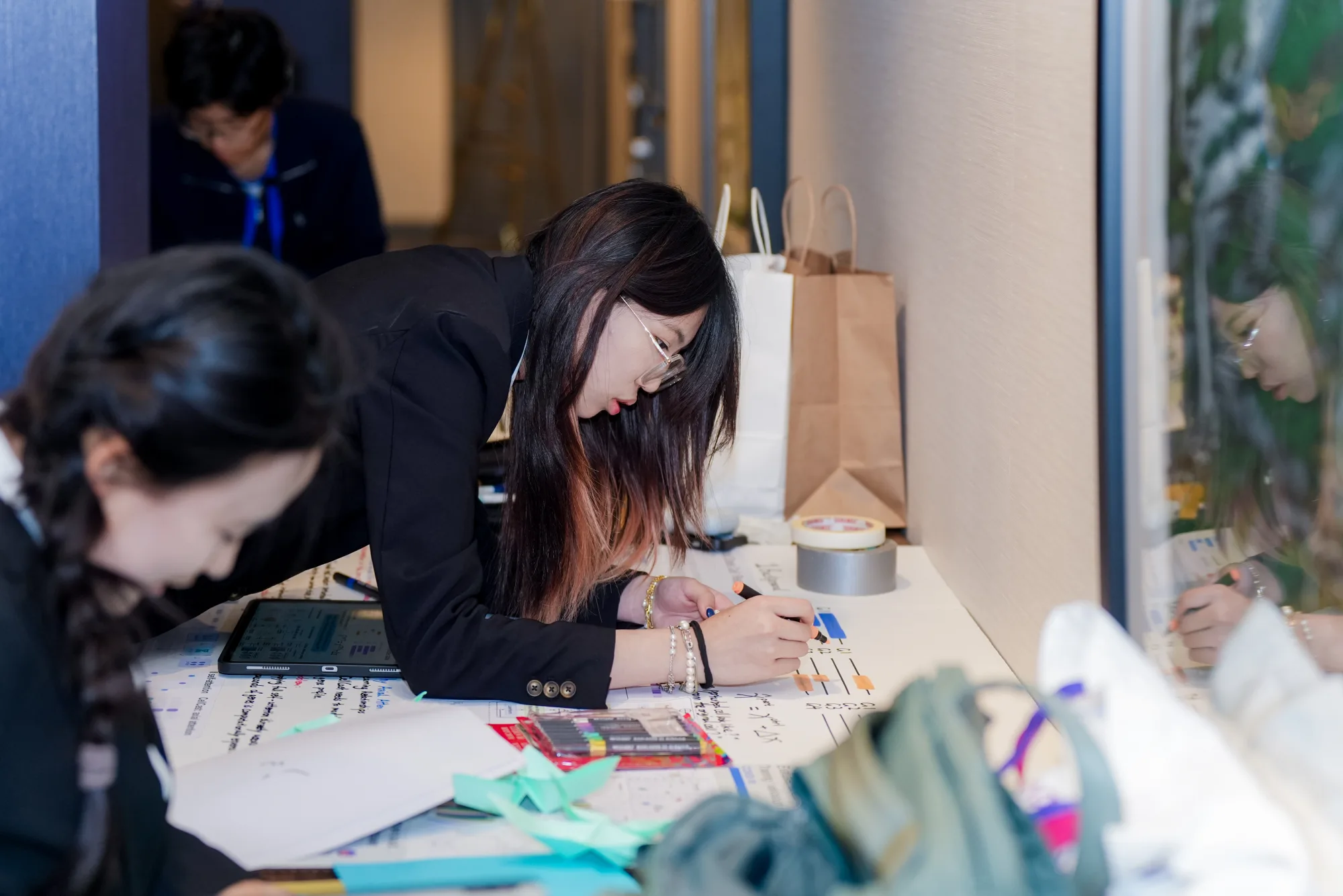 Participants preparing for competition day, photo 9