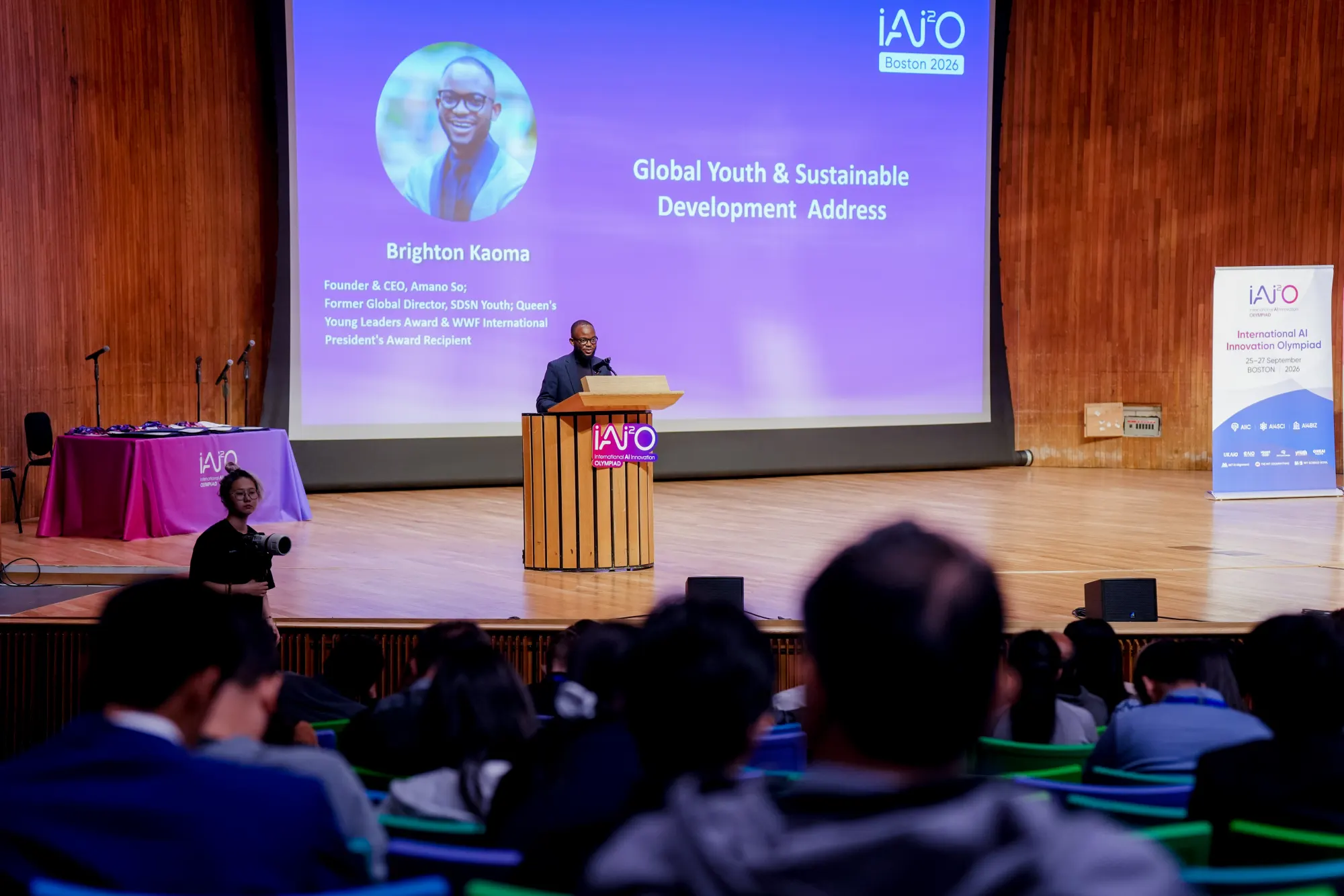 Guest speech at the Final Awards Ceremony, photo 28