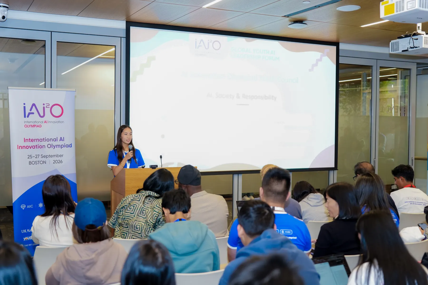 Youth representative speeches at the forum, photo 2