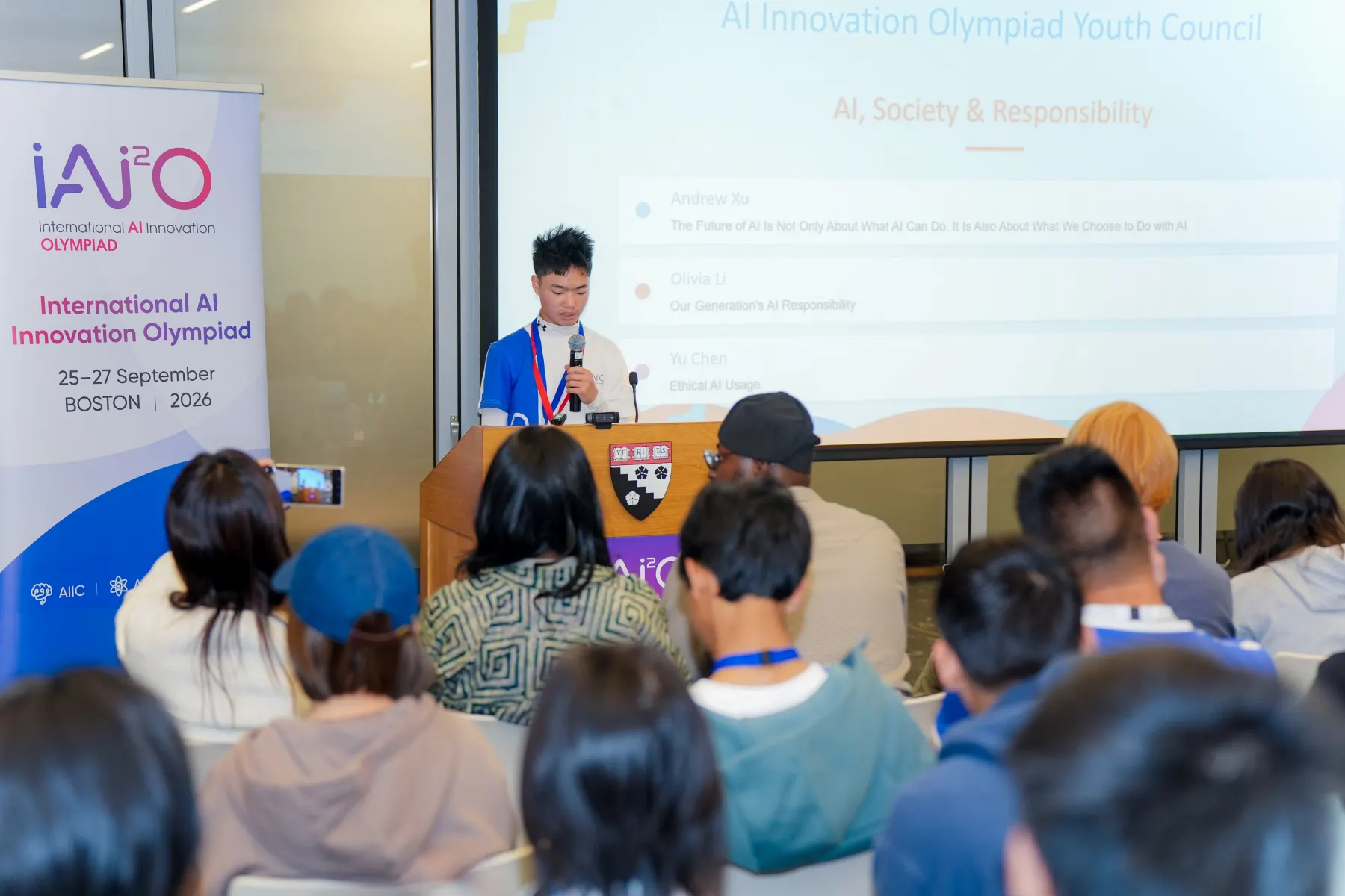 Youth representative speeches at the forum, photo 3