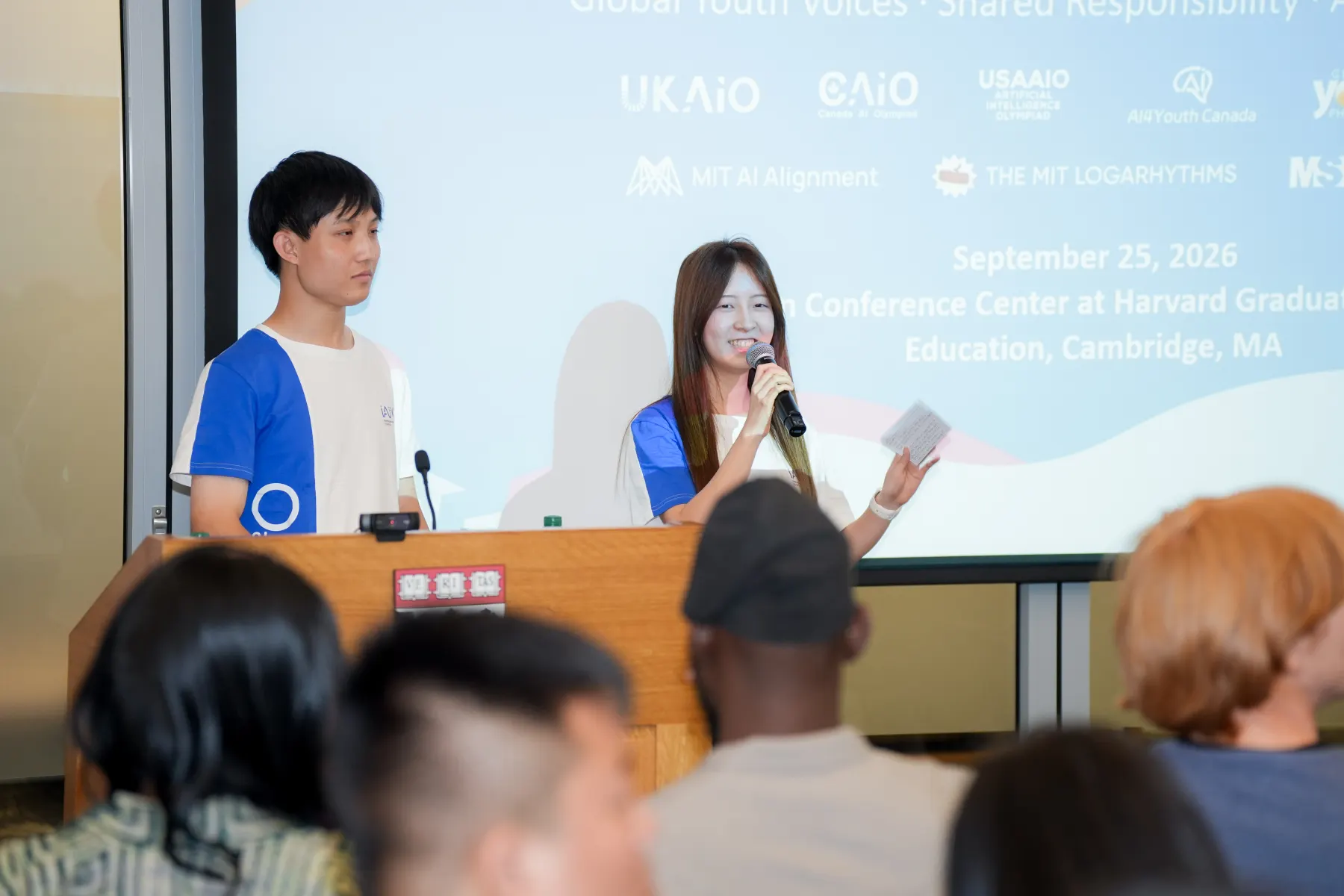 Forum co-founders hosting the event, photo 2