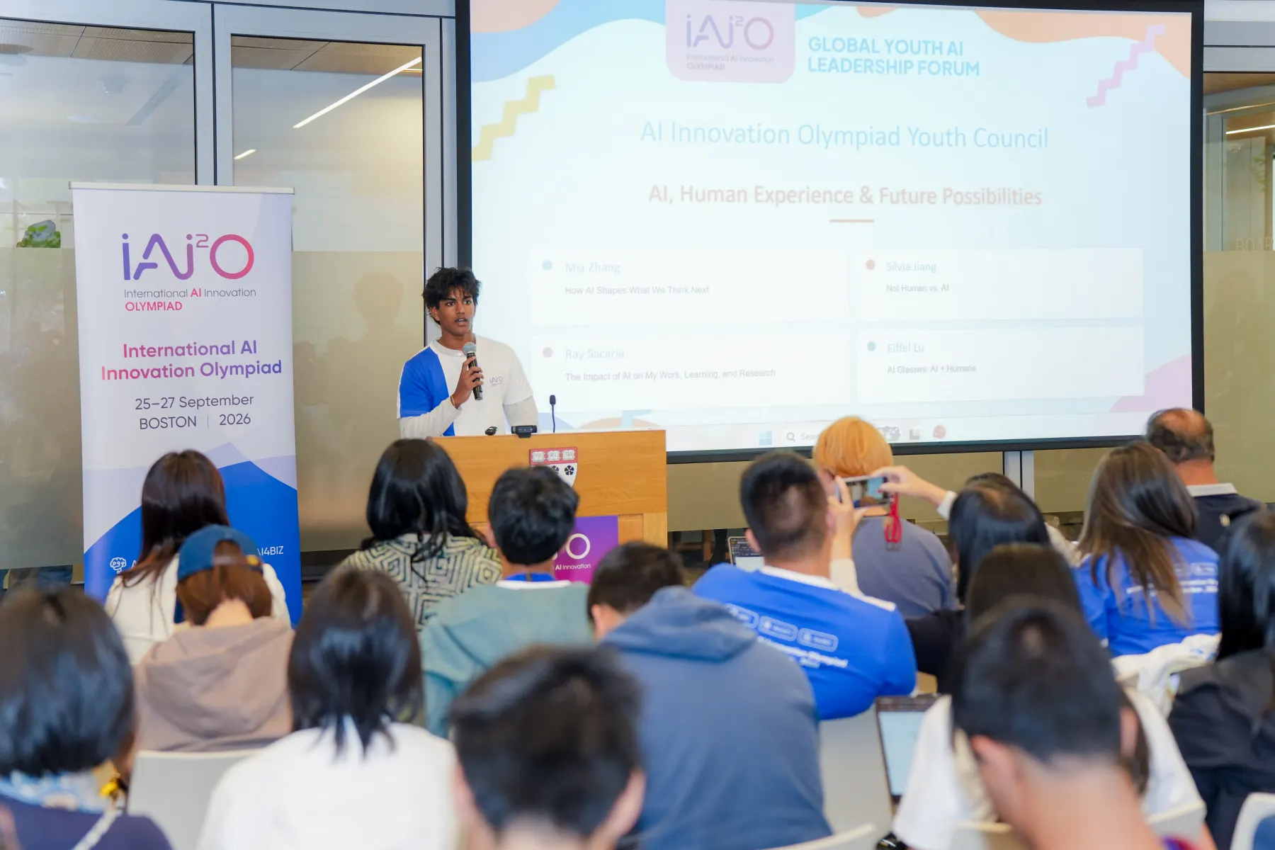 Youth representative speeches at the forum, photo 6